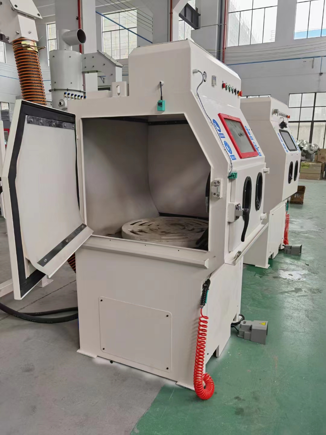 忻州移动式抛丸机的工作原理?