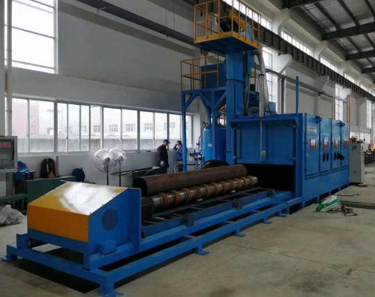 忻州喷砂机在管道除锈中的现场施工应用